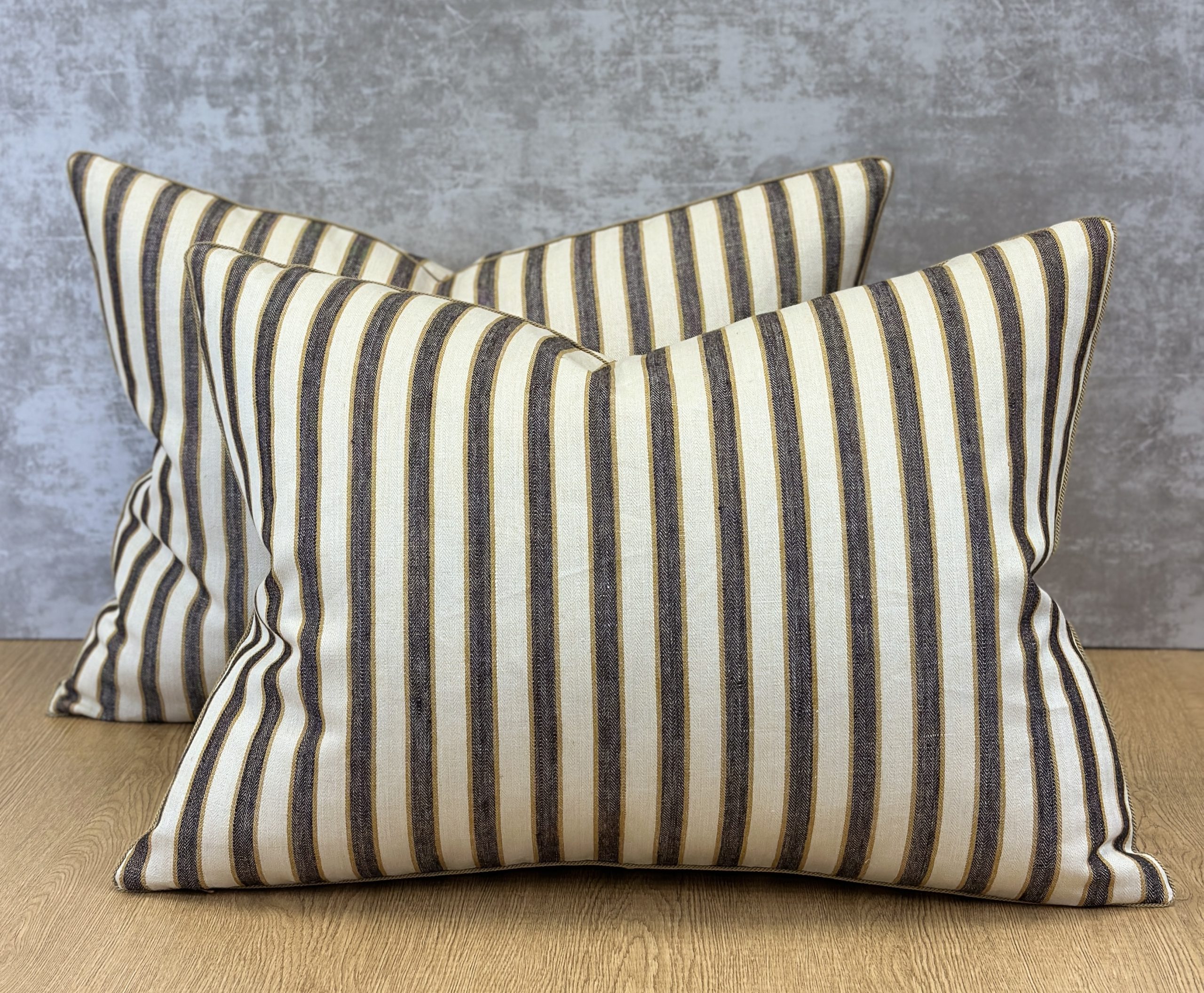 Sarah Vanrenen Standen Stripe Pillows