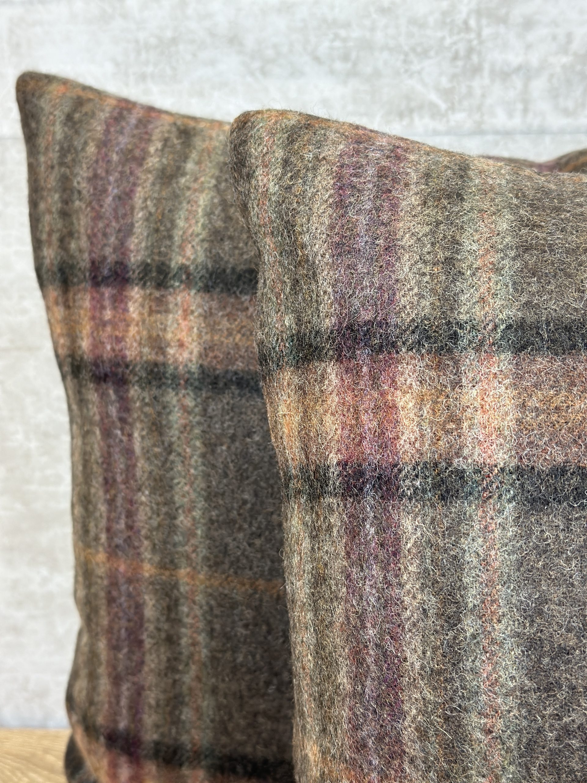 Ralph Lauren Galloway Shetland Plaid Pillows