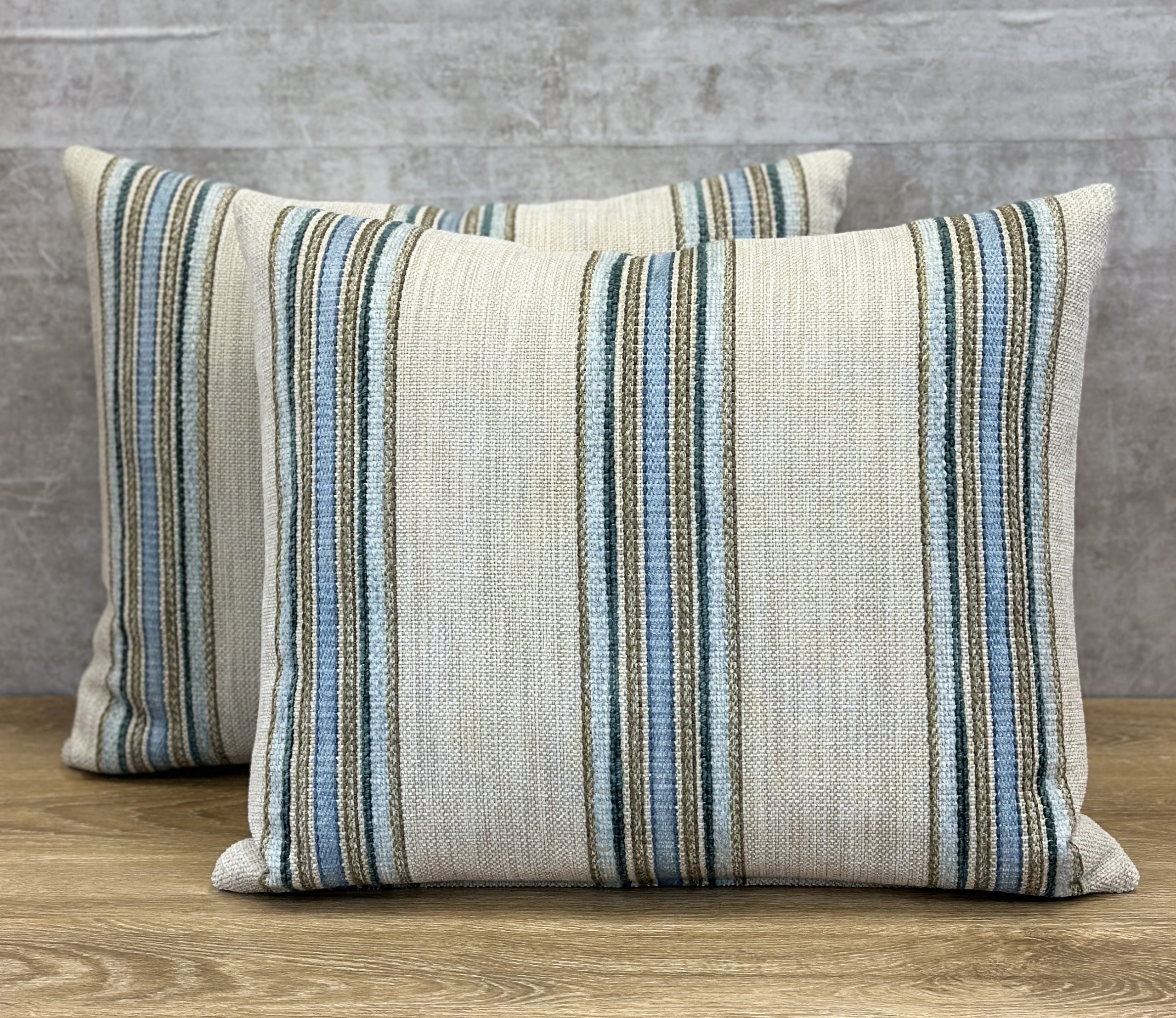 Colefax & Fowler Gilbert Stripe Pillows - Pillow Punk