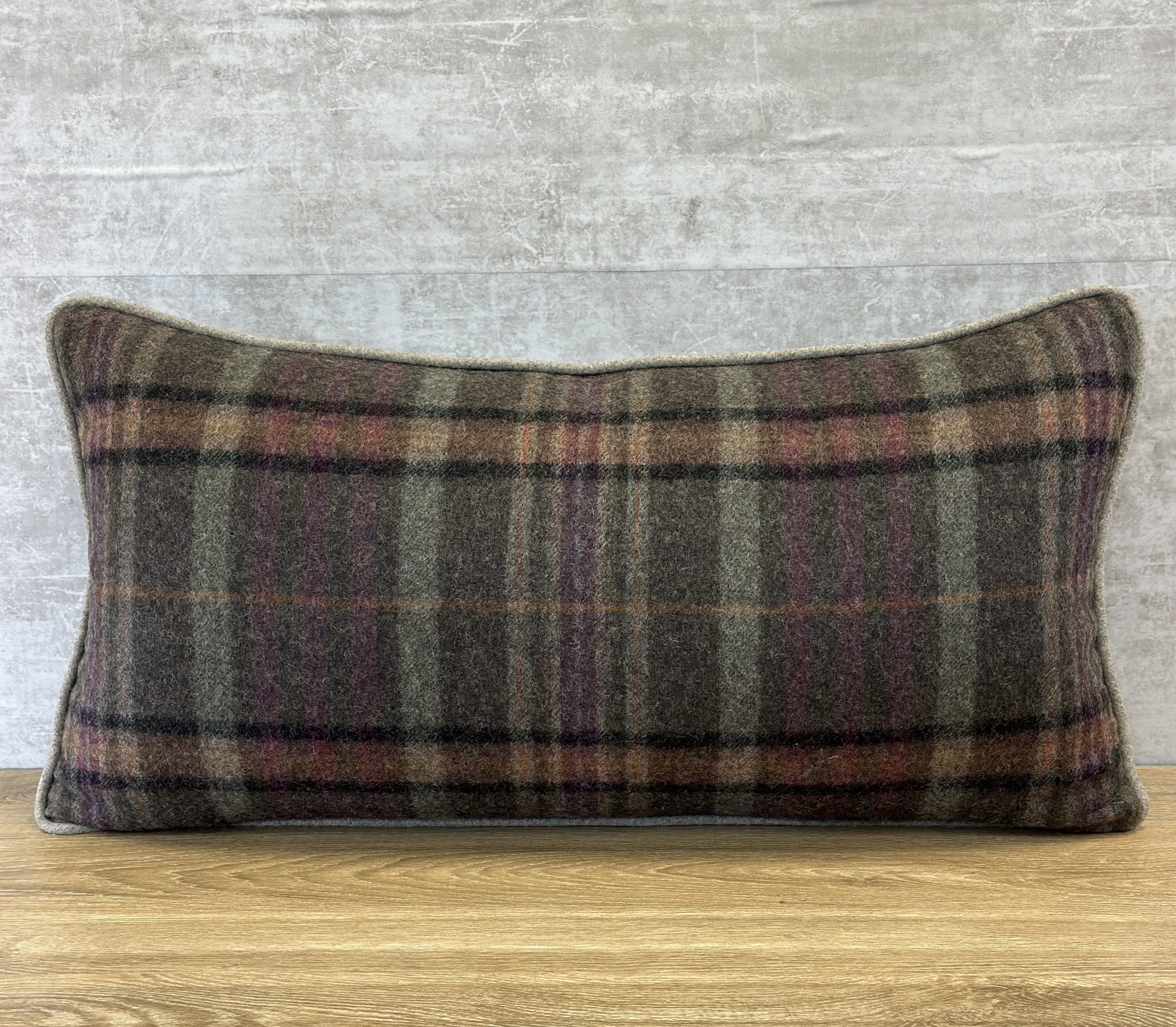 Designers Guild Ralph Lauren Galloway Shetland Plaid Pillows