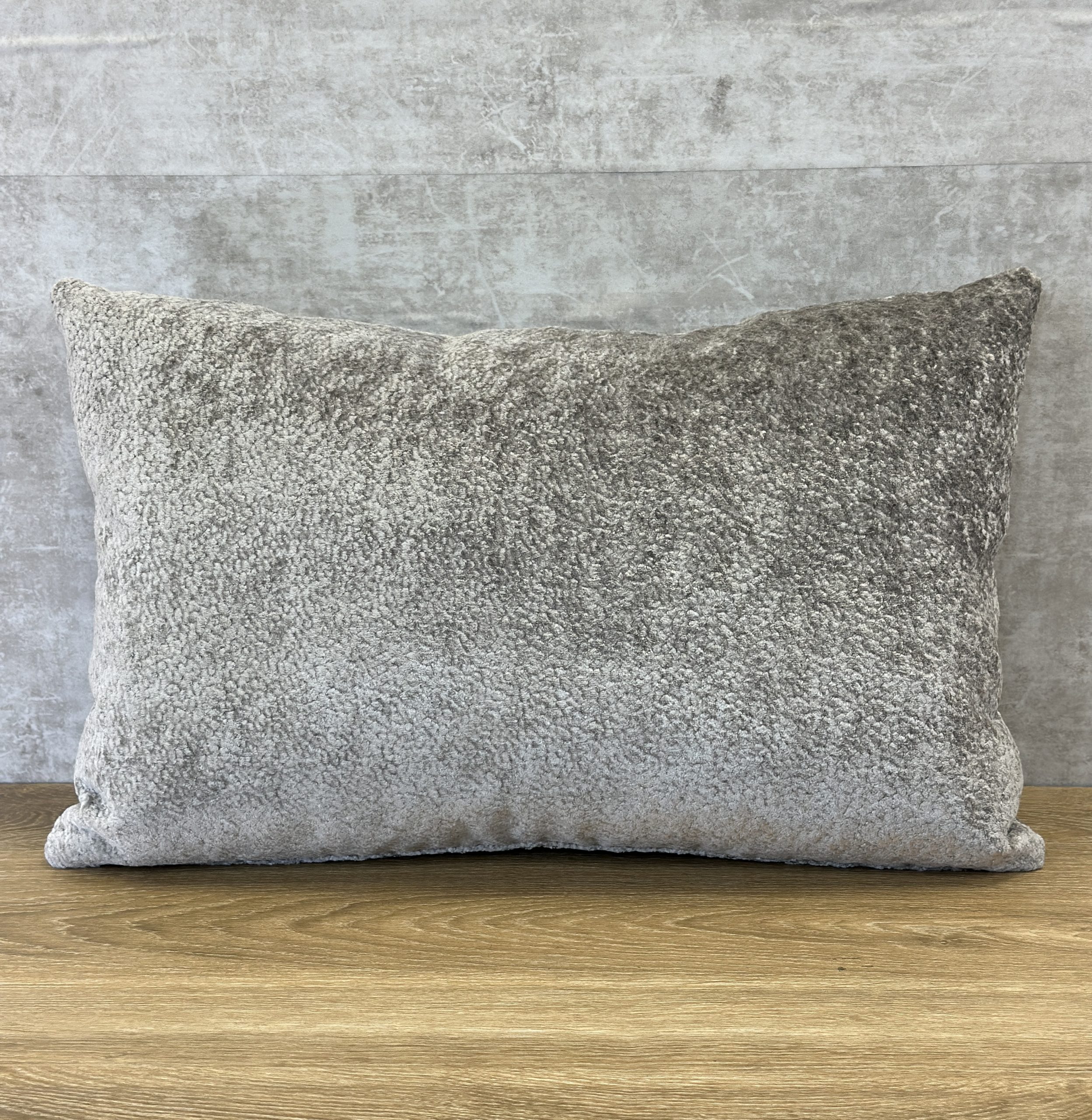 Zinc Shearling Pillows