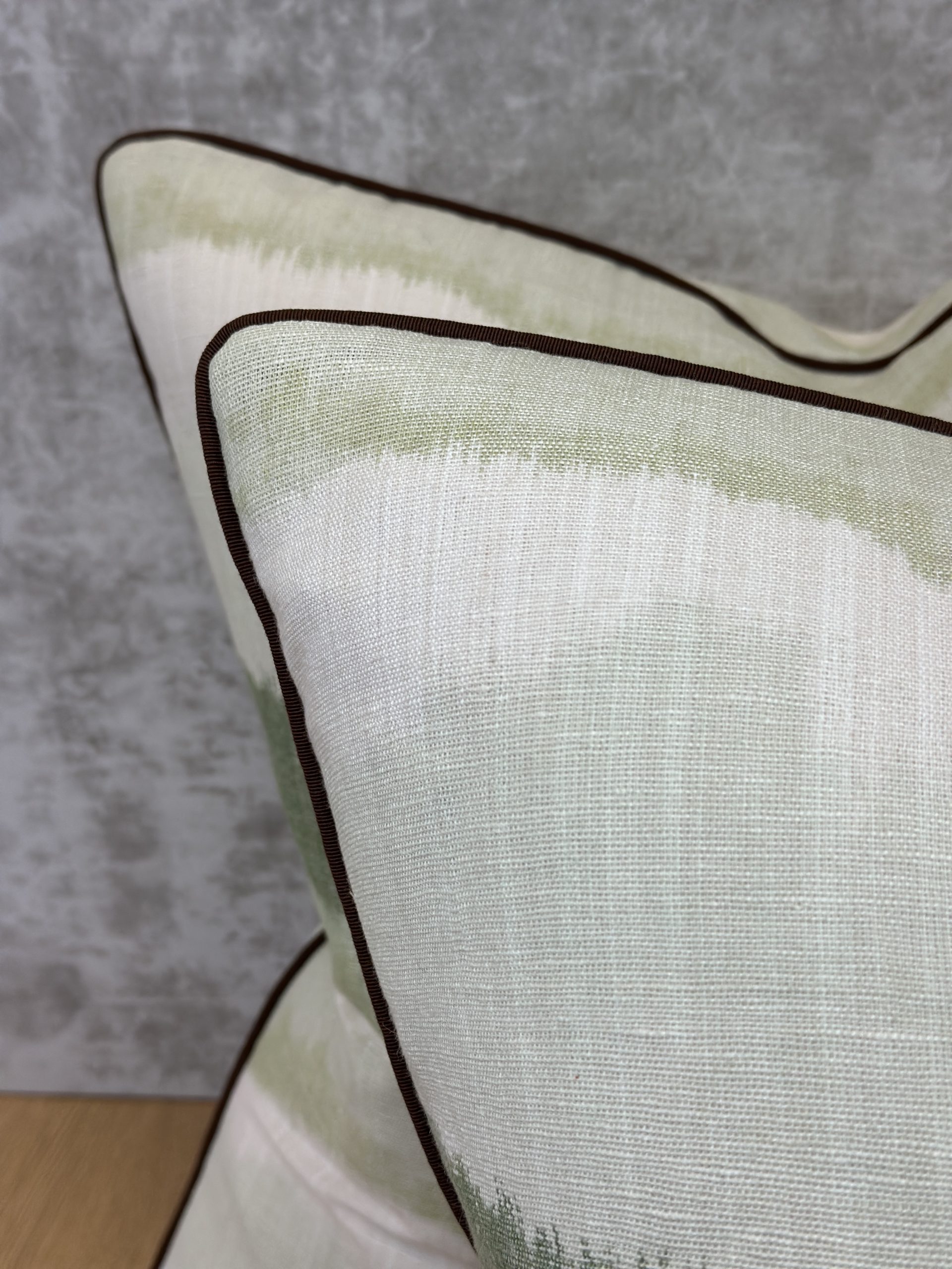 Schumacher Chandler Warp Print Pillows