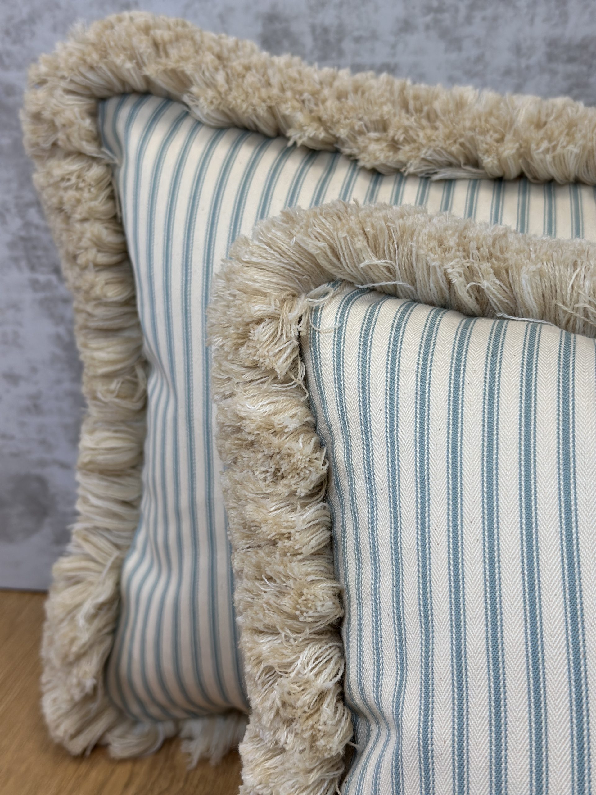 Ian Mankin Ticking Stripe Pillows