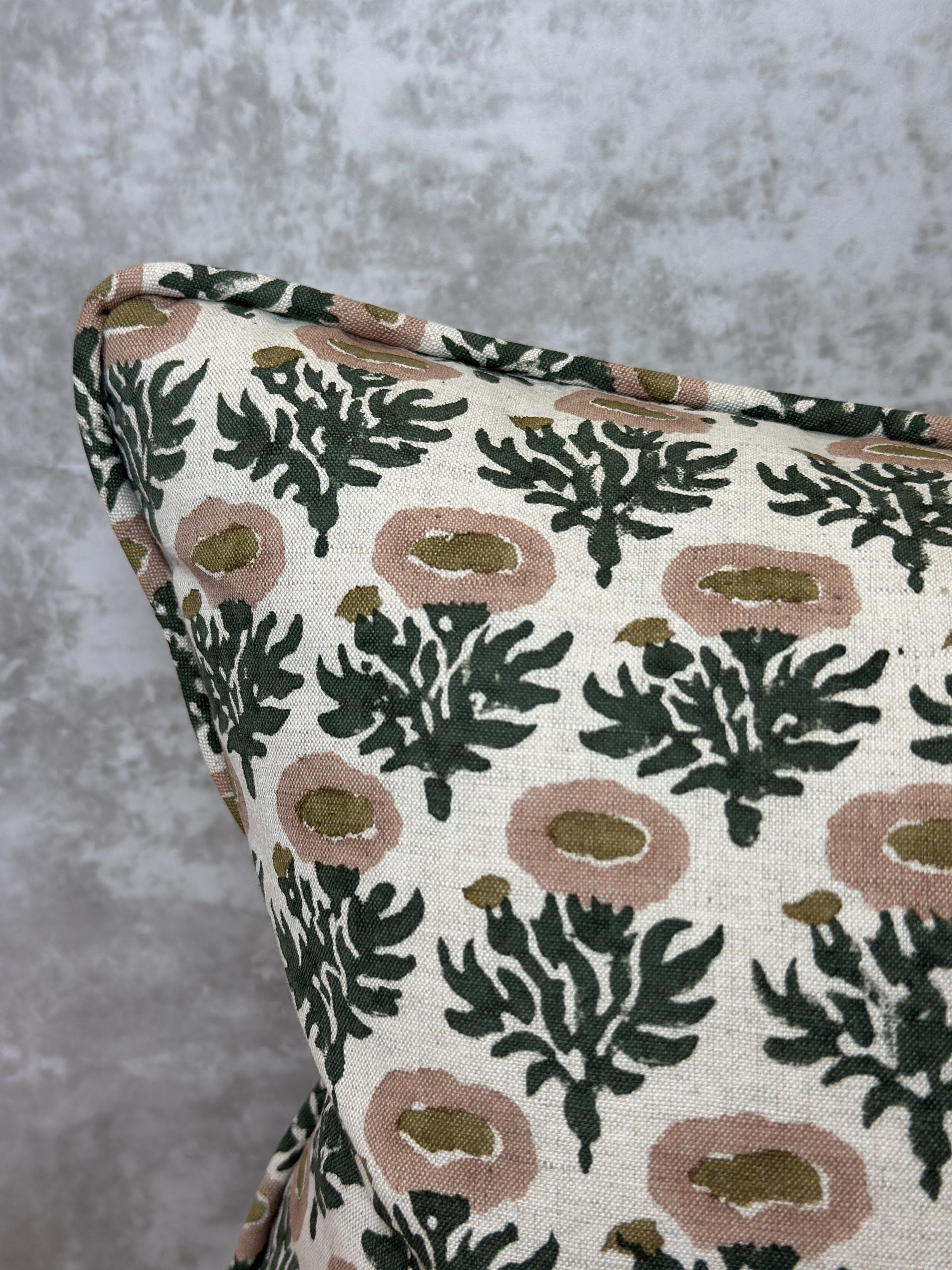 Soil To Studio Rumi Hand Block Pillows