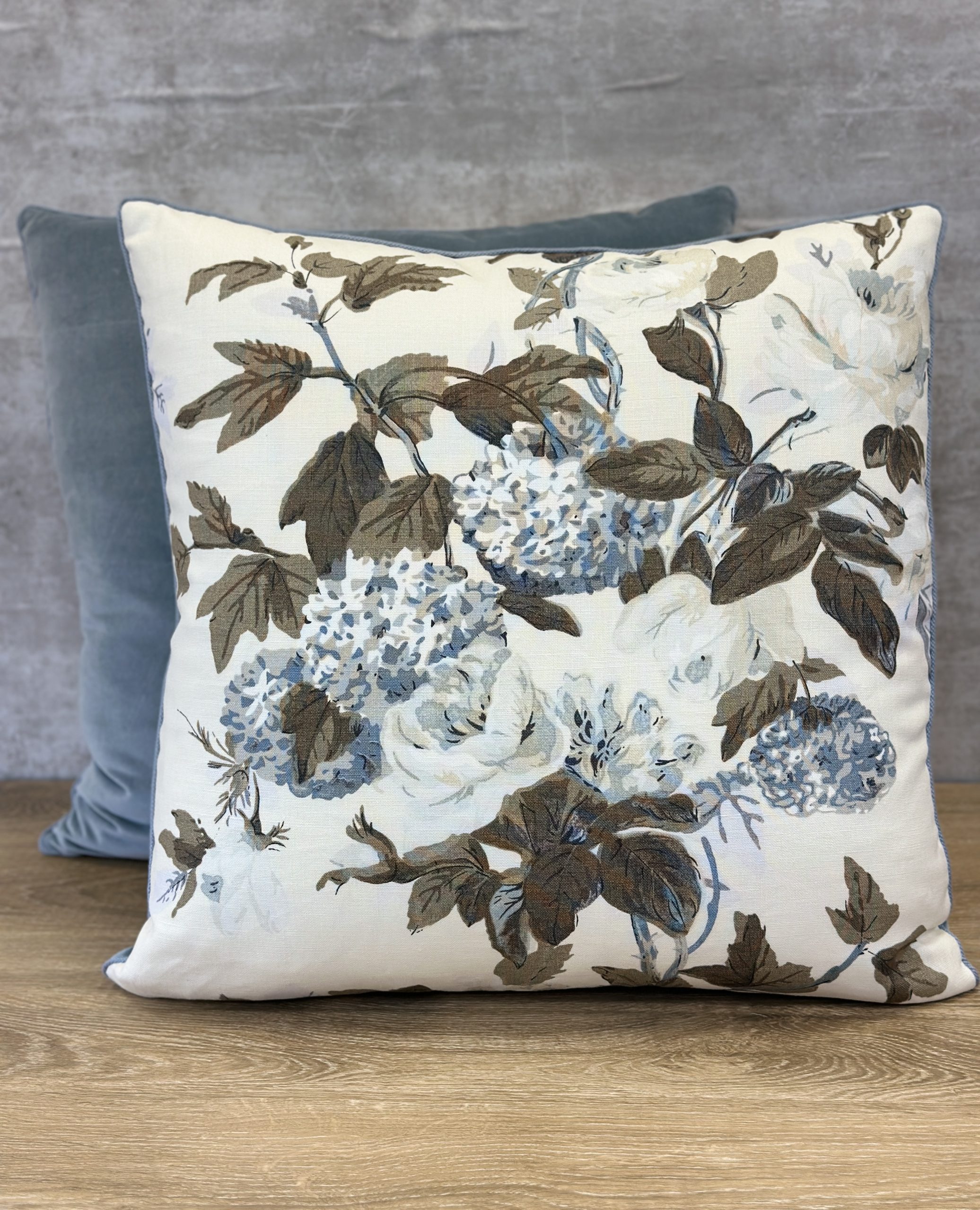 Cowtan & Tout Rose & Hydrangea Pillows