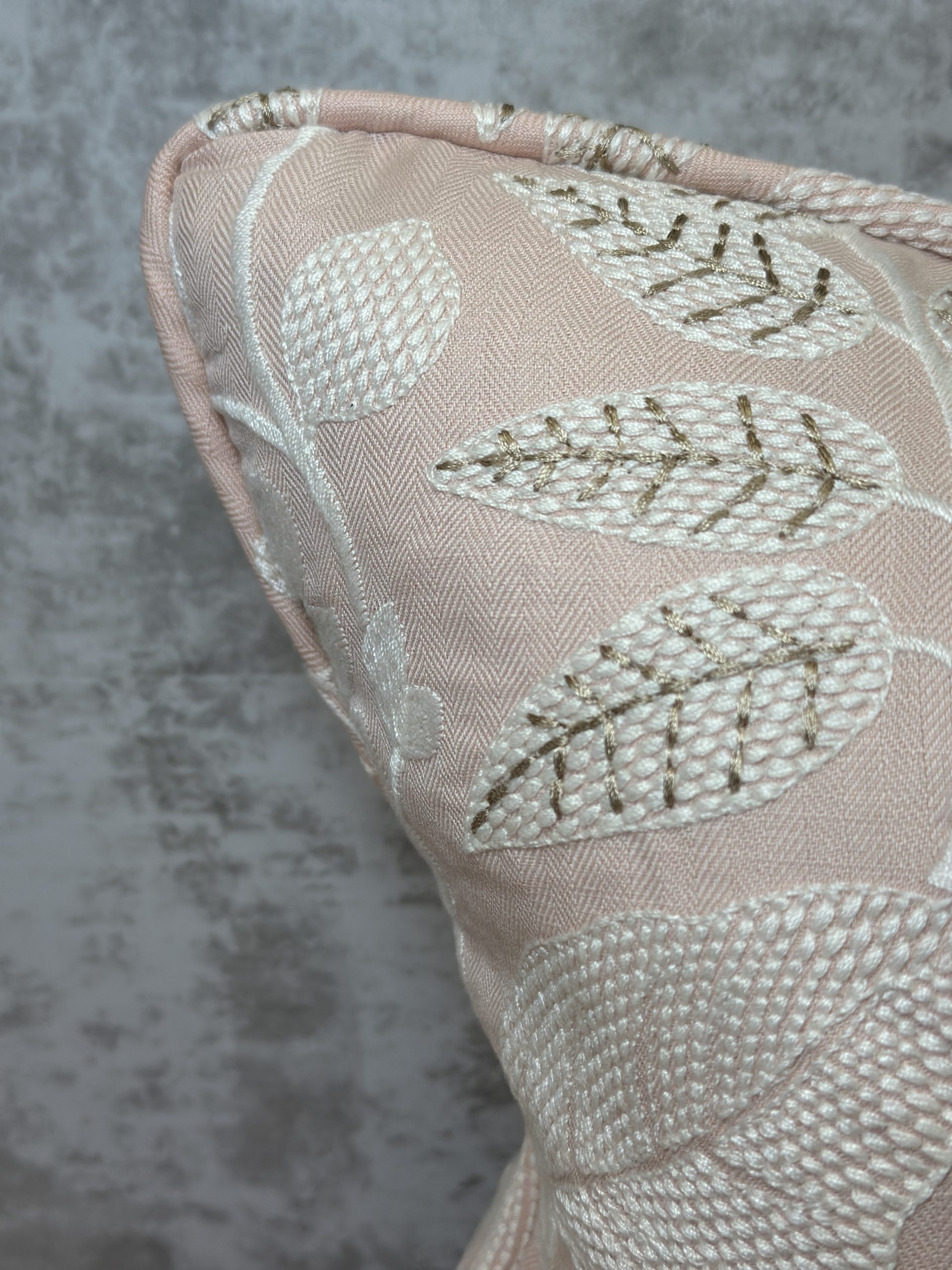 Schumacher Emaline Embroidery Pillows