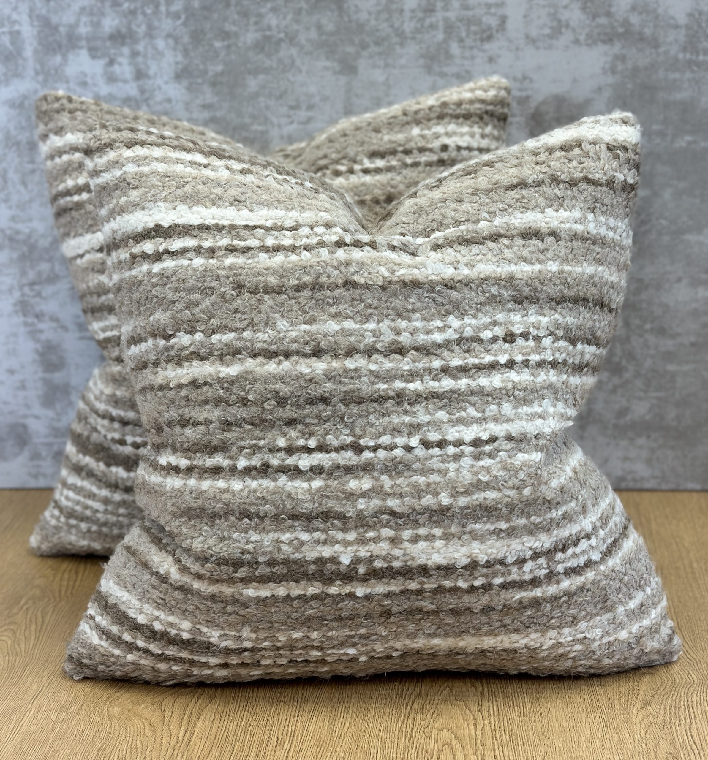 Schumacher Bensley Bouclé Pillows